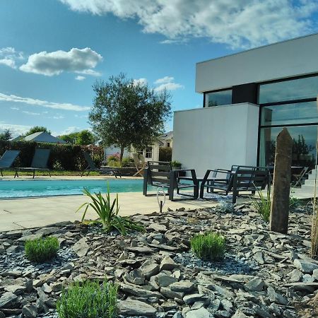 Maison/Villa Avec Piscine Privee Gite Brain D'Eau La Chapelle-de-Brain Bagian luar foto