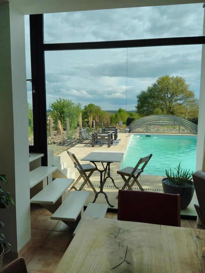 Maison/Villa Avec Piscine Privee Gite Brain D'Eau La Chapelle-de-Brain Bagian luar foto